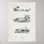 Tigre Delta: Ships Part One Print posters