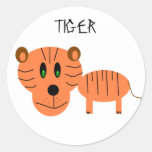 TIGRE ETIQUETA