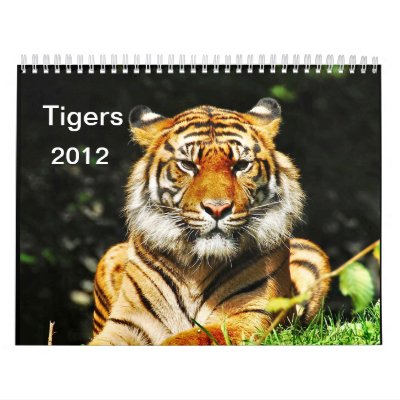 Tigres 2012 calendarios Tigres 2012 calendarios