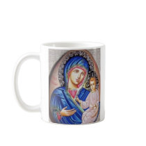 Tikhvin Wonder-working icon of Divine mugs
