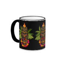 Tiki Aloha Coffee Mug