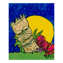 Tiki Cat posters by BeMusedArt Tiki Cat posters