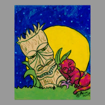 Tiki Cat posters