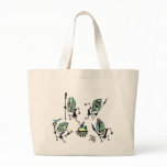 Tiki Dancers Tote Bag by Tiki tOny