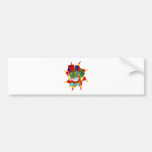 TIKI God Bumper Sticker at Zazzle