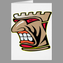 Tiki God Face Totem cards