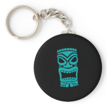 Tiki God Key Chain