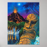 Tiki God Print