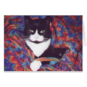 "Tiki in Doug's Afghan" cards