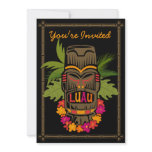 Tiki Luau Personalized Announcement