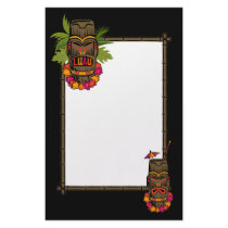 Tiki Luau Stationery