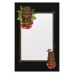 Tiki Luau Stationery