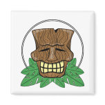 Tiki Magnet - Skull Mask