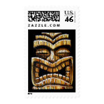 Tiki Man Postage Stamp