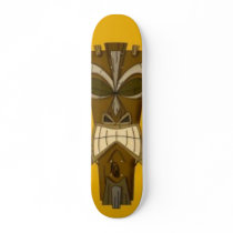 Tiki Man Skate Board Deck