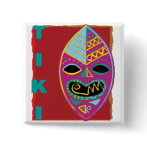 TIKI MASK buttons