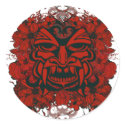 Tiki Mask Sticker