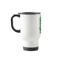 tiki mask travel mug