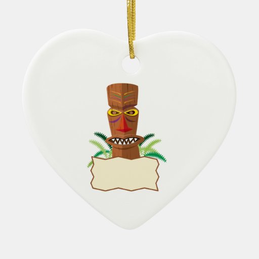 tiki christmas tree ornament tiki christmas tree ornament