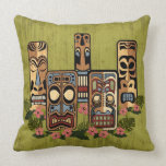 Tiki Party Pillow