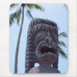 Tiki Statue in Kona, Hawaii - Mousepad