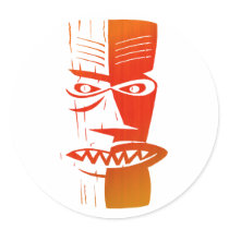 Tiki Sticker