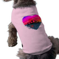 Tiki Sunset pet clothing