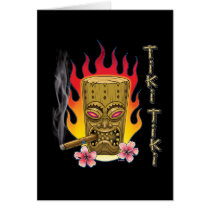 Tiki Tiki Note Card cards