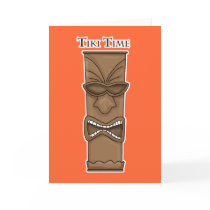 Tiki Time Invitation cards