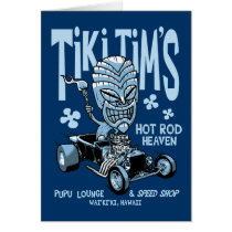Tiki Tim's Card