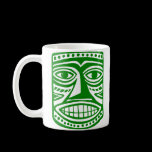 Tiki Toby - Green mugs