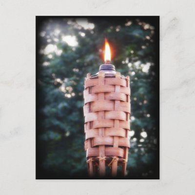 Bamboo Tiki Torches