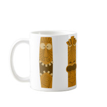 Tikis protecting your drink mugs