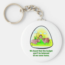 Til the Cows Come Home Key Chain
