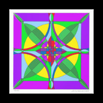 Tile 1 Mandala Canvas Print canvas prints