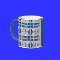 Tile Abstract mugs