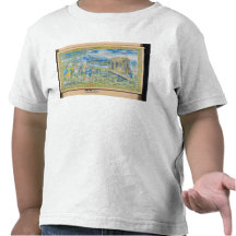 Tile depicting the Story of Noah Tee Shirt