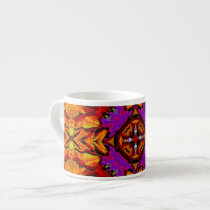 Tile Flower Espresso Mug