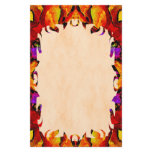 Tile Flower Flame Stationery