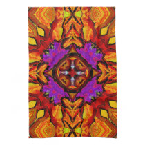 Tile Flower Kitchen Towels