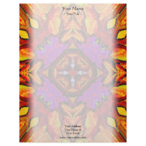 Tile Flower Letterhead