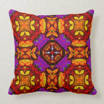 Tile Flower Pillows