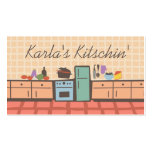 Tile kitchen cooking tomato sauce chef biz card business card templates