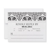Tile Pattern - RSVP invitation