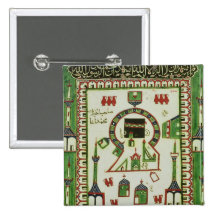 Tile with a representation of Mecca Button