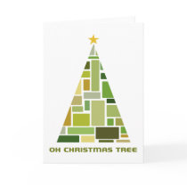 Tiled Christmas Tree cards by koncepts Tiled Christmas Tree cards