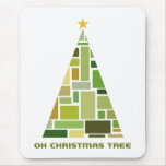 Tiled Christmas Tree mousepads