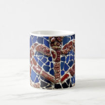 Tiled coffee cup coffee mug