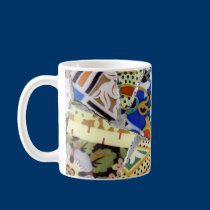 Tiled coffee cup mugs