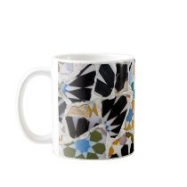 Tiled coffee cup mugs